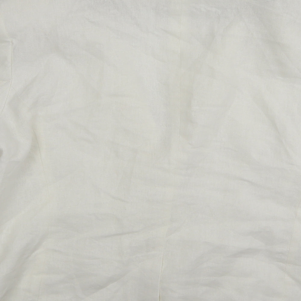 Classic Womens White   Jacket Blazer Size 18
