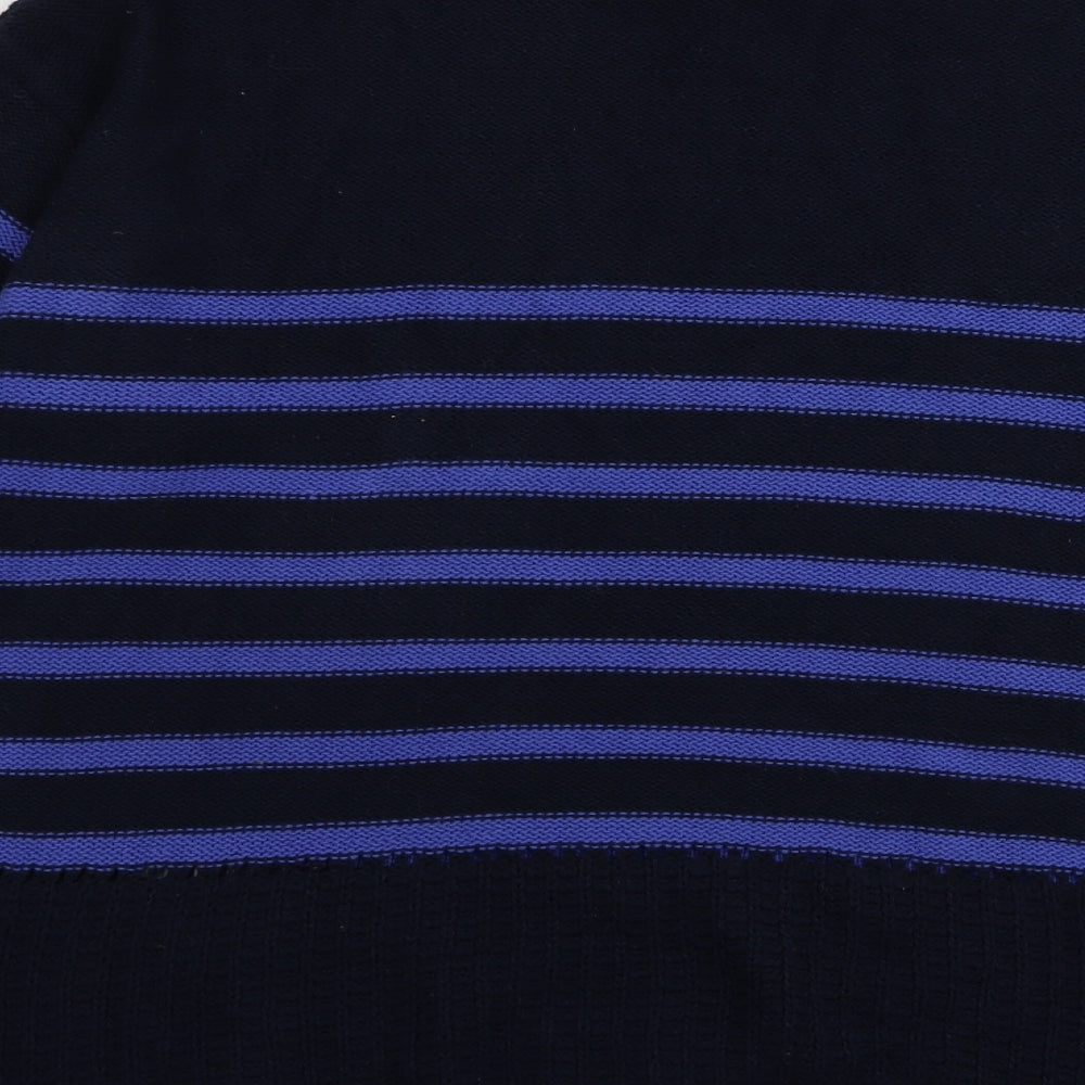 NEXT Womens Blue Striped  Pullover Jumper Size 18
