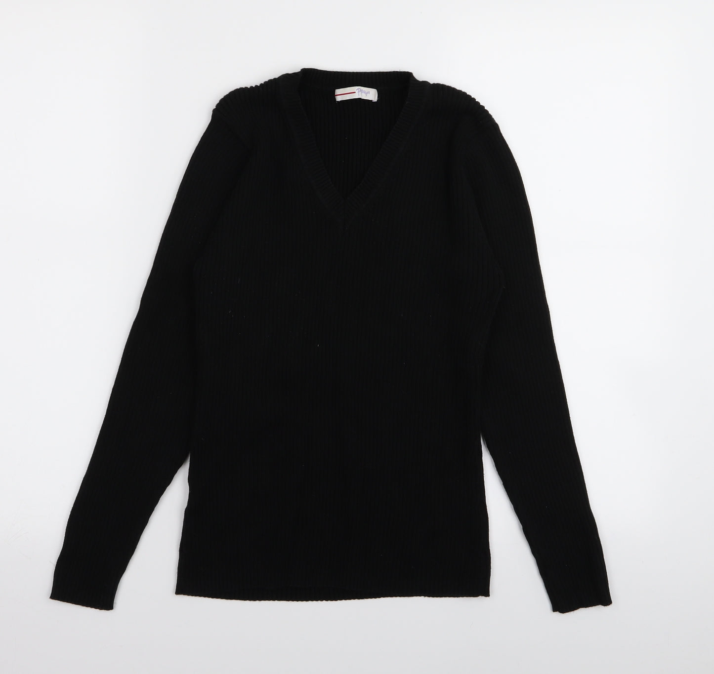 Papaya Womens Black   Pullover Jumper Size 14