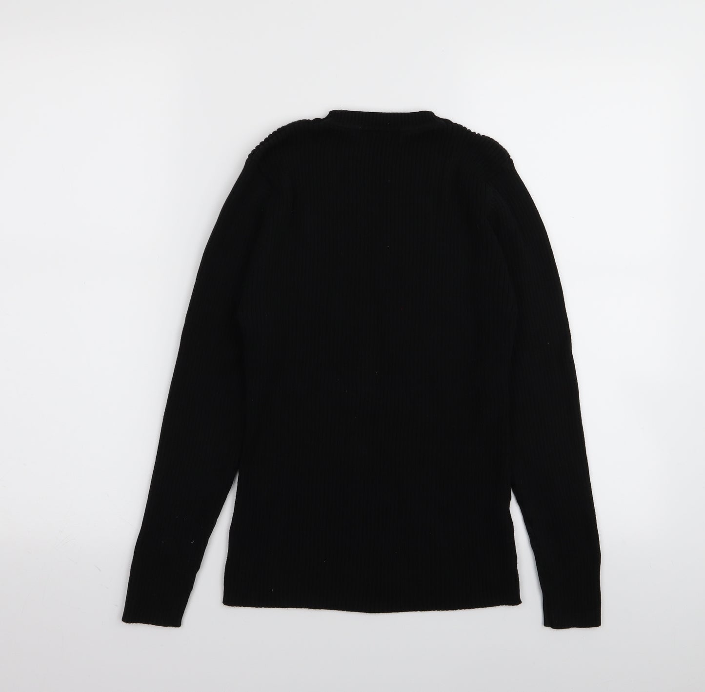 Papaya Womens Black   Pullover Jumper Size 14