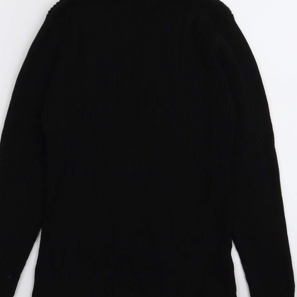 Papaya Womens Black   Pullover Jumper Size 14