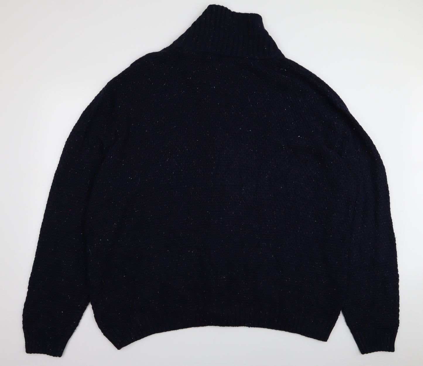 jacomo Mens Blue   Cardigan Jumper Size 3XL