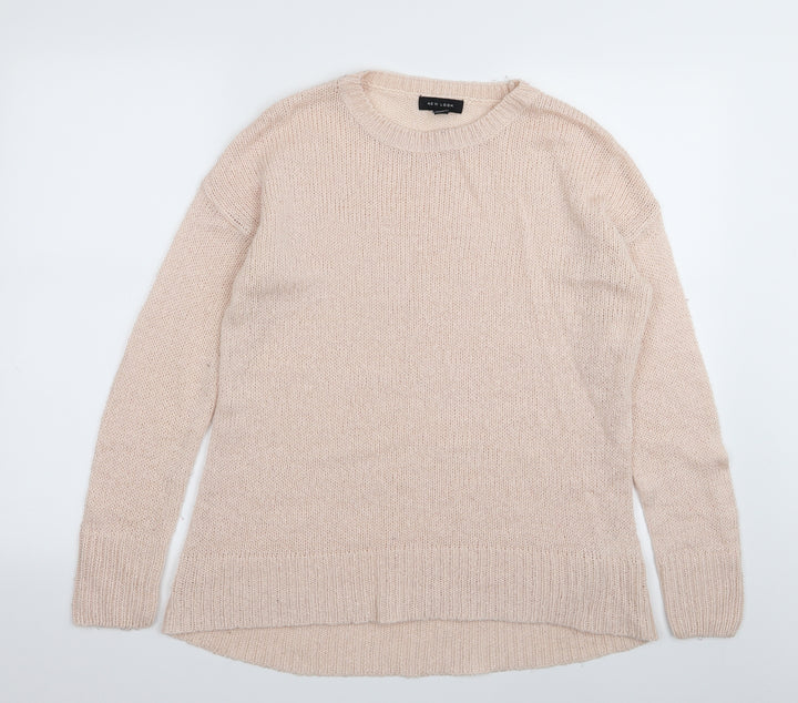 New Look Womens Pink   Pullover Jumper Size S