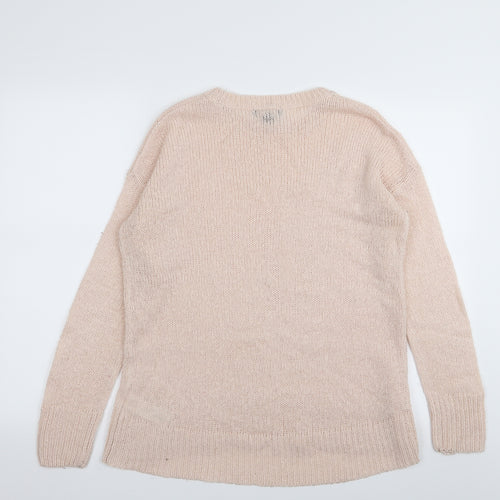 New Look Womens Pink   Pullover Jumper Size S