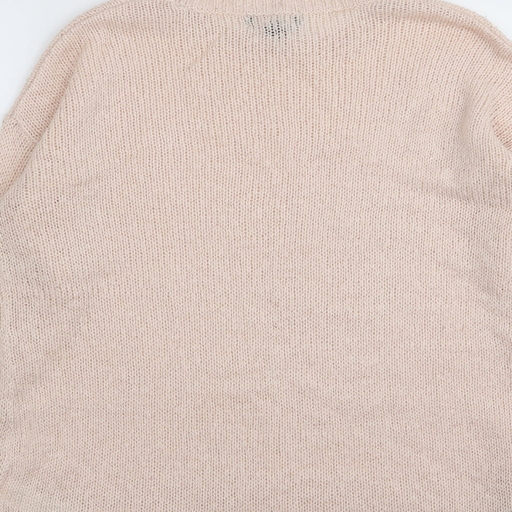 New Look Womens Pink   Pullover Jumper Size S
