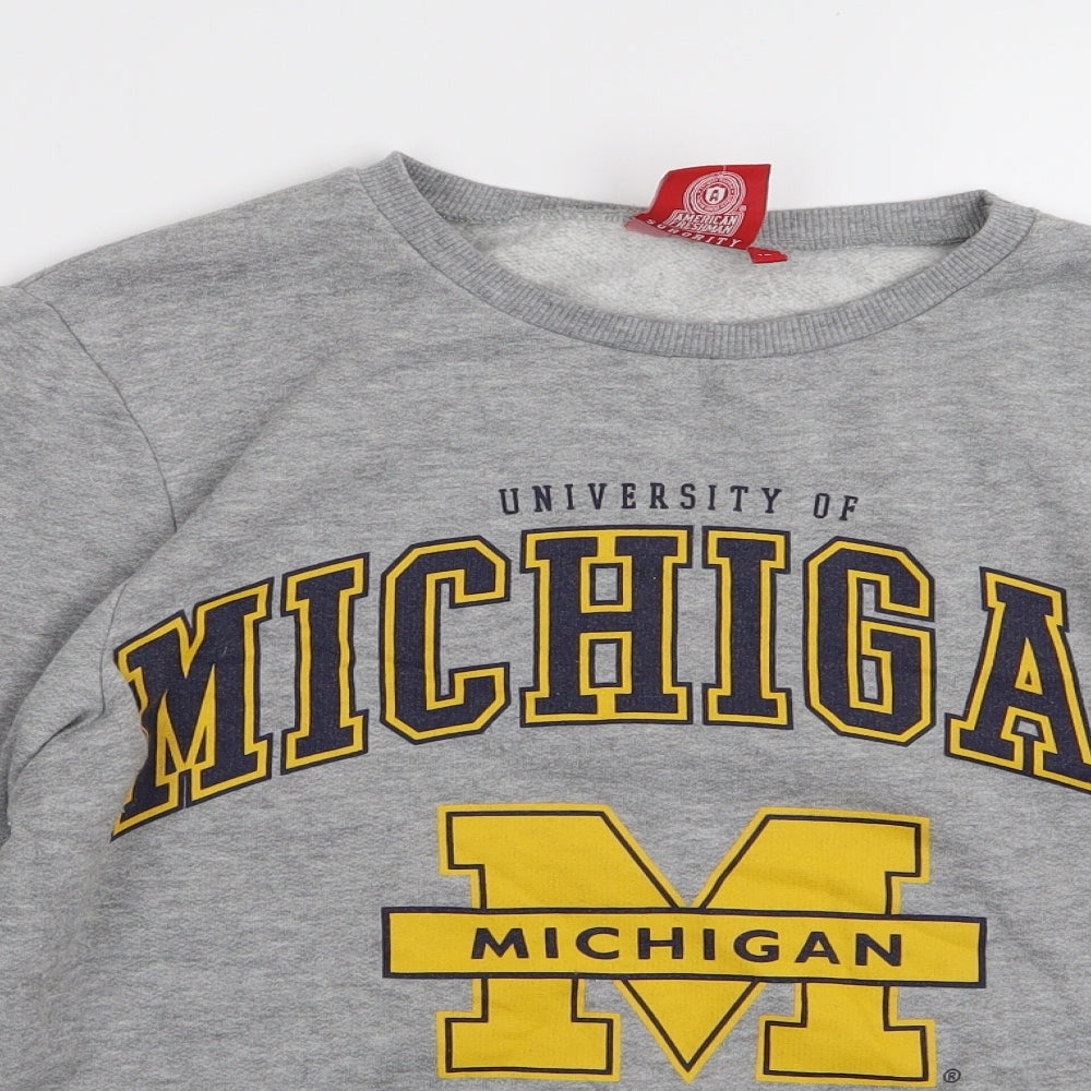 American Freshman Womens Grey   Pullover Jumper Size 10