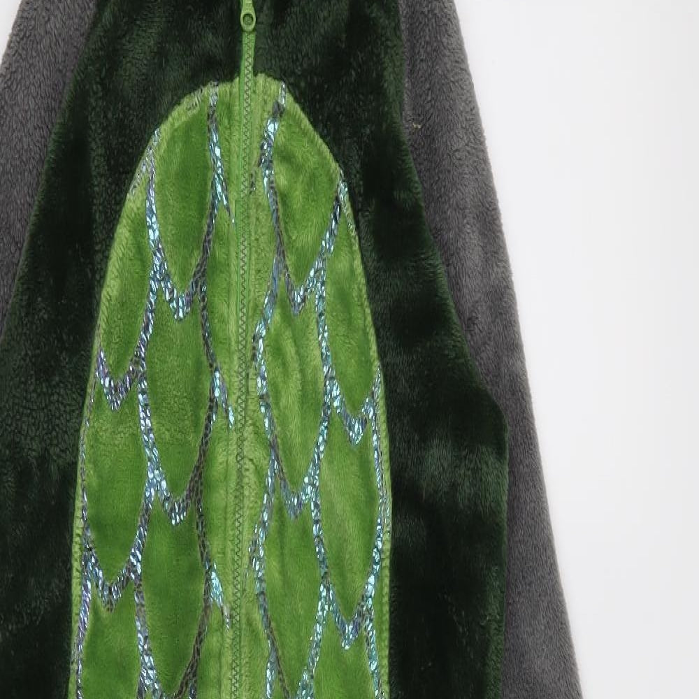 TU Boys Green Solid   One Piece Size 9-10 Years