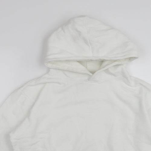 Famona Girls White   Pullover Jumper Size 12-13 Years
