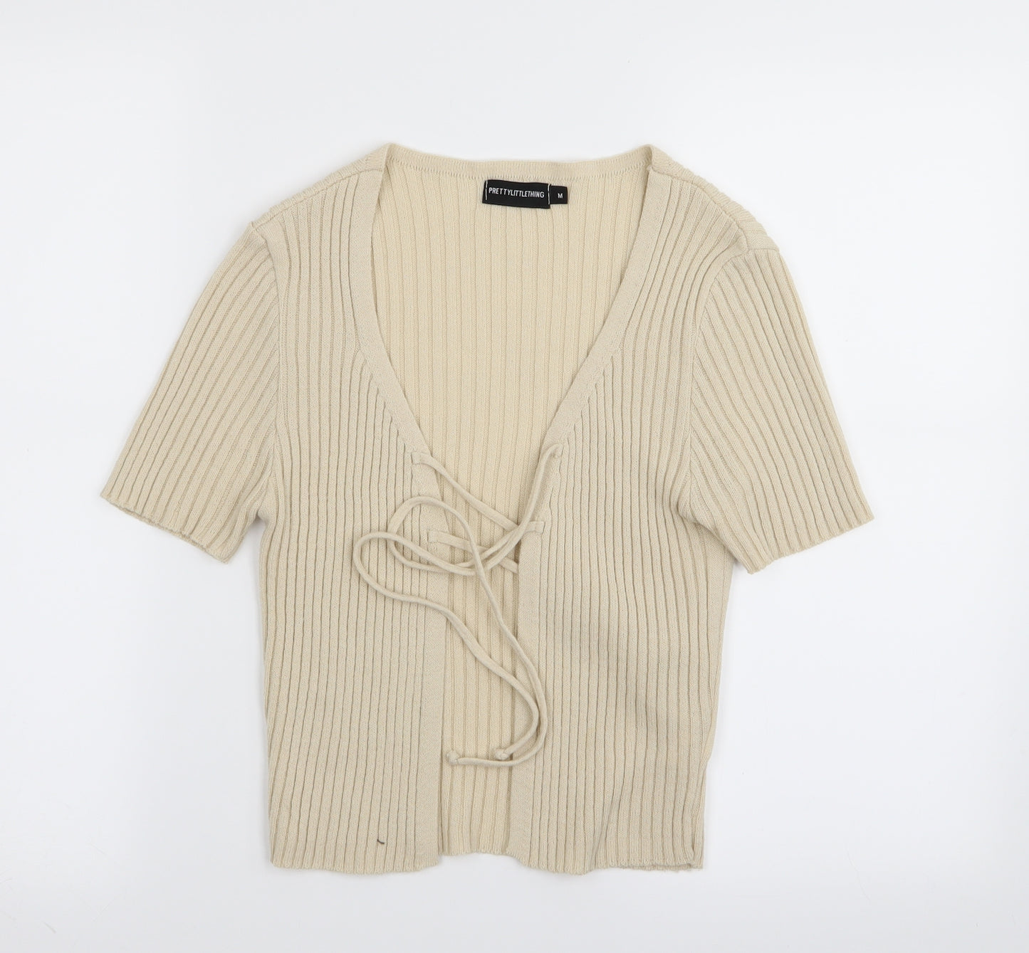 PLT Womens Beige   Cardigan Jumper Size M