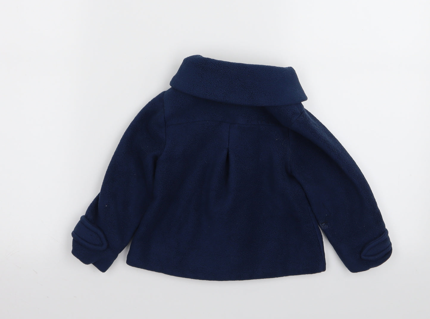NEXT Girls Blue   Basic Coat Coat Size 18-24 Months