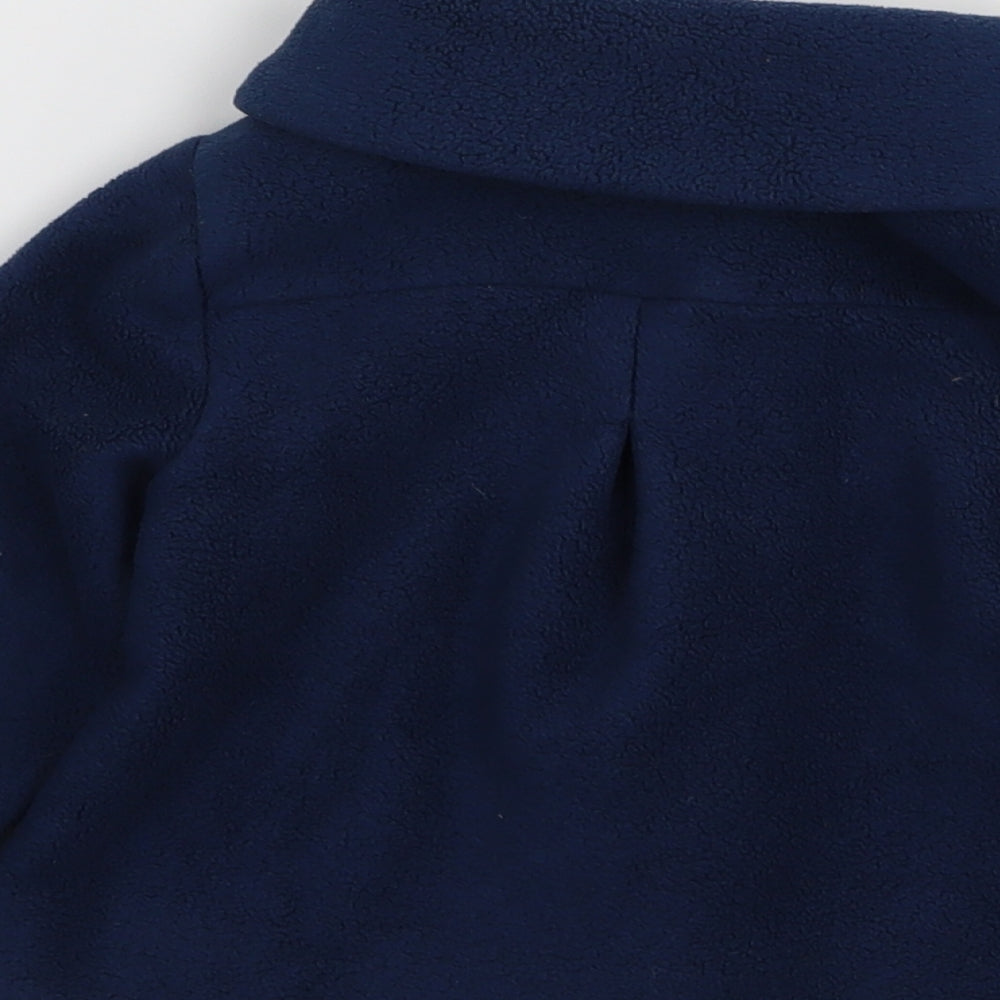 NEXT Girls Blue   Basic Coat Coat Size 18-24 Months