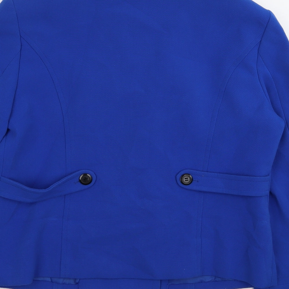 Papaya Womens Blue   Jacket Blazer Size 16