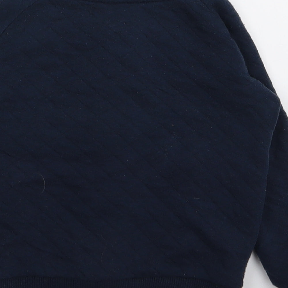 F&F Boys Blue   Cardigan Jumper Size 12-18 Months