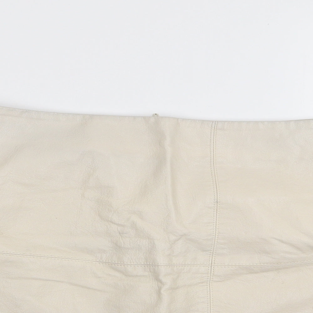 ASOS Womens Beige   Mini Skirt Size 10