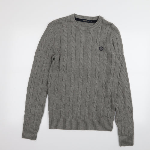 Henri Lloyd Mens Grey   Pullover Jumper Size M