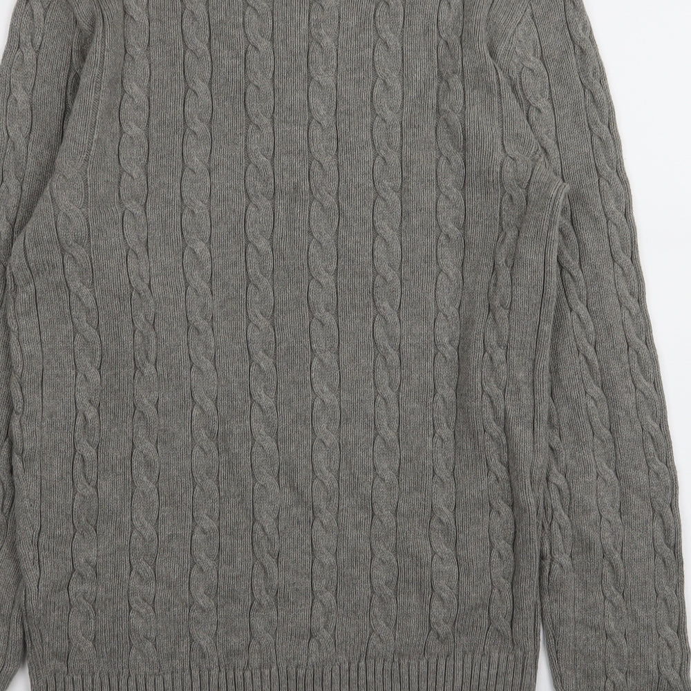 Henri Lloyd Mens Grey   Pullover Jumper Size M
