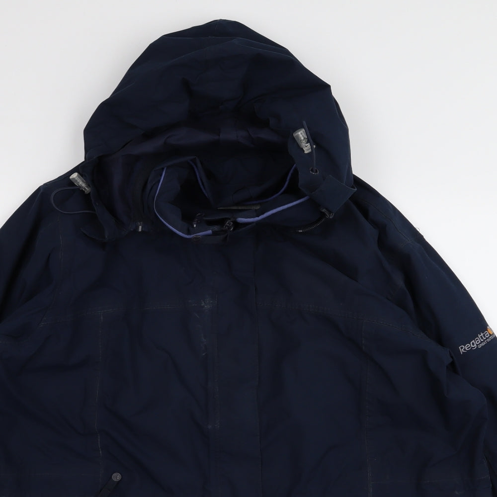 Regatta Womens Blue   Jacket Coat Size 18
