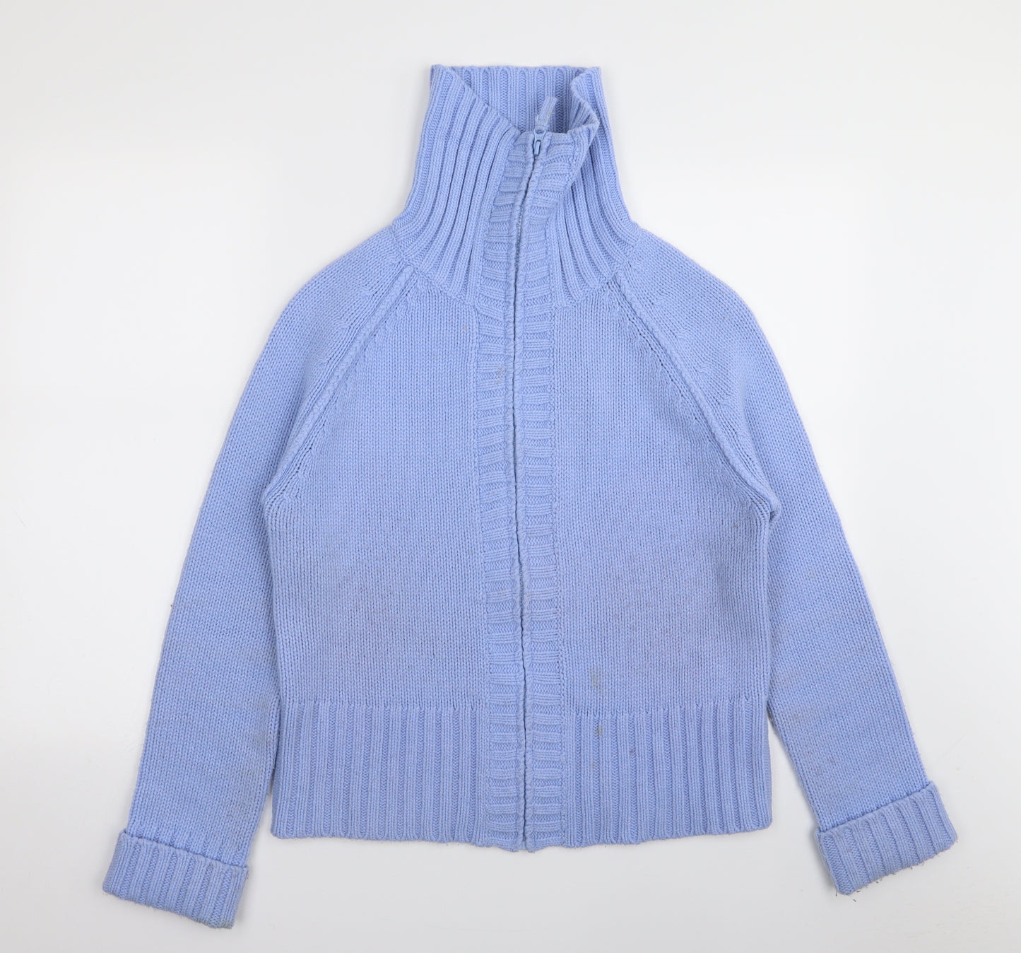 Asda George Womens Blue   Full Zip Jumper Size 14