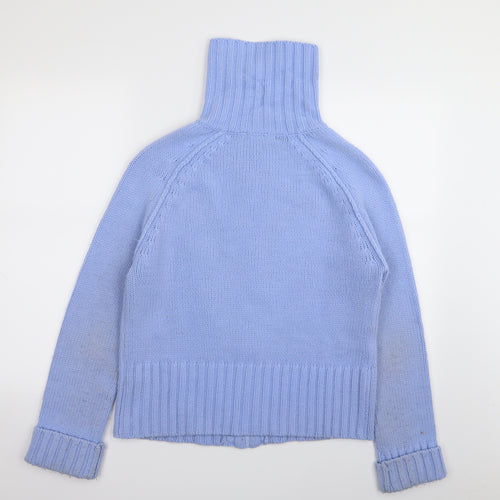 Asda George Womens Blue   Full Zip Jumper Size 14