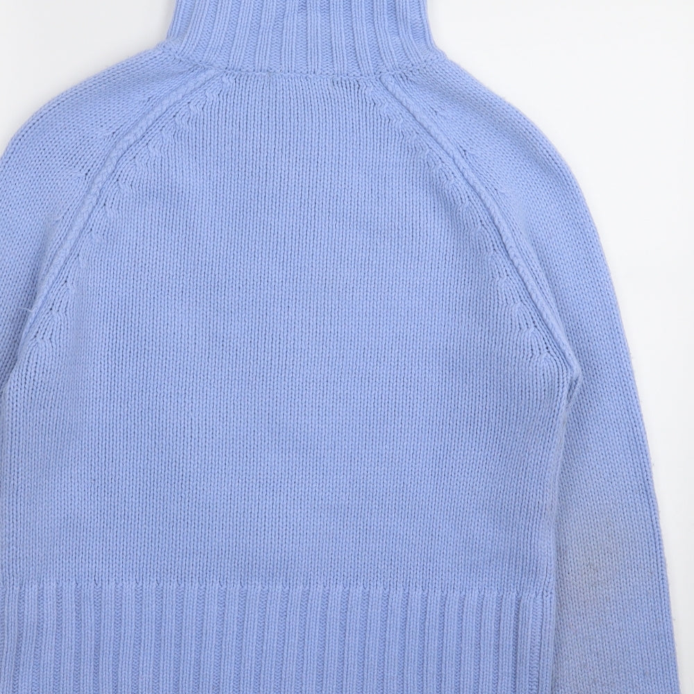 Asda George Womens Blue   Full Zip Jumper Size 14