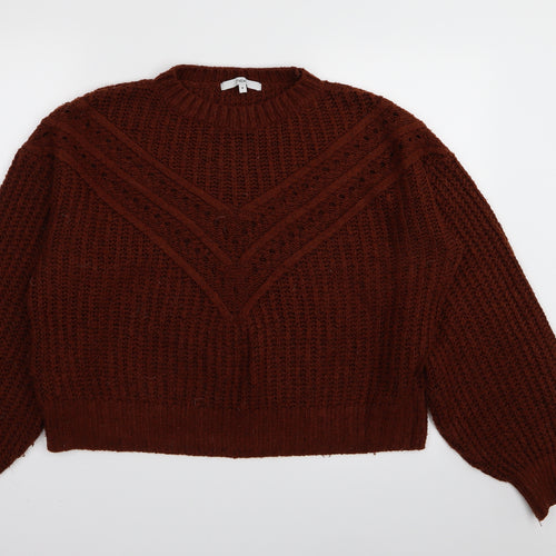 NEXT Womens Brown   Pullover Jumper Size M