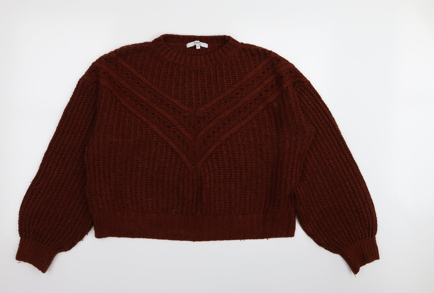 NEXT Womens Brown   Pullover Jumper Size M