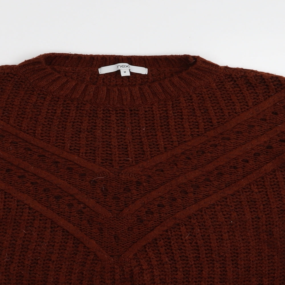NEXT Womens Brown   Pullover Jumper Size M