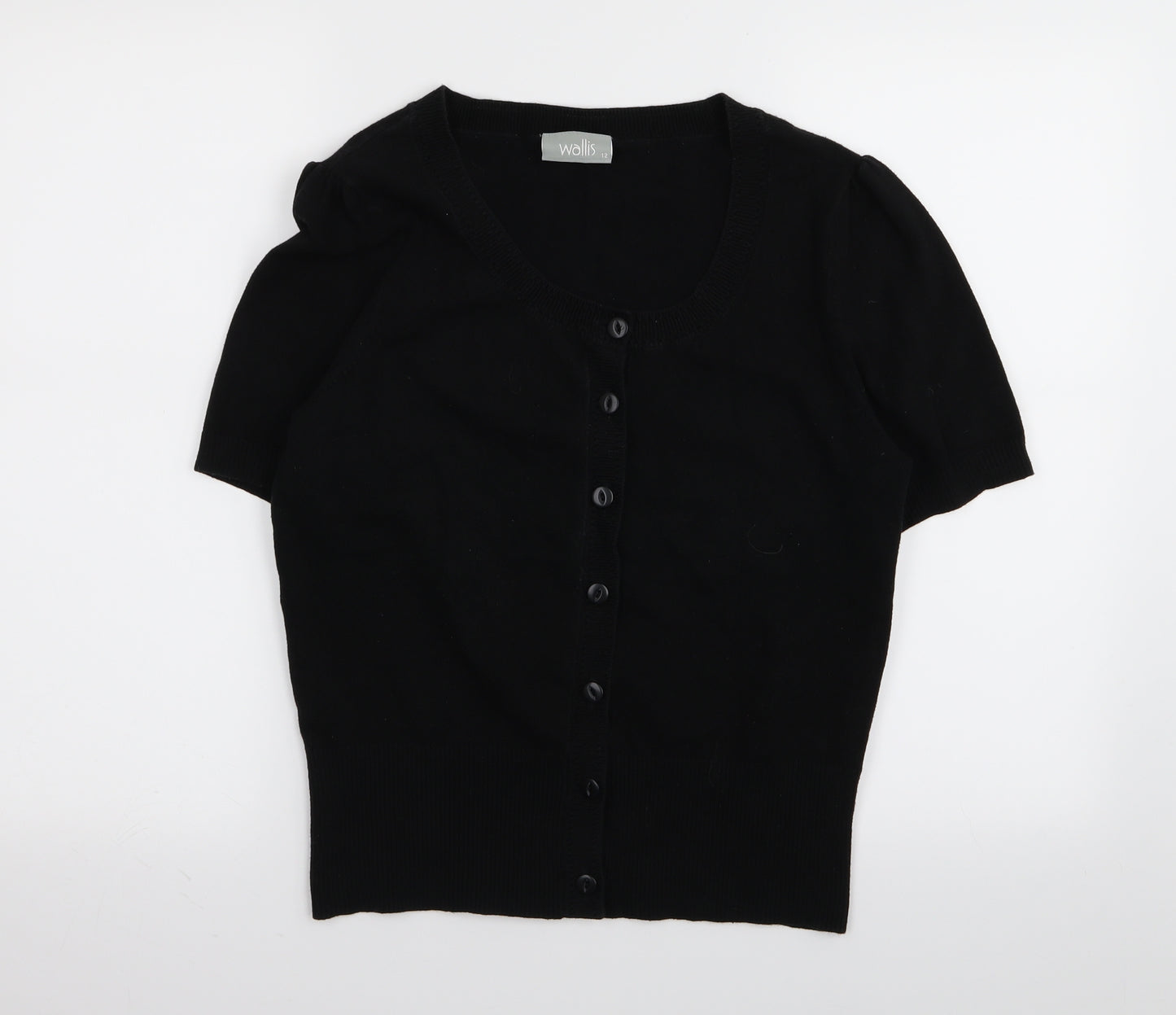 Wallis Womens Black   Cardigan Jumper Size 12