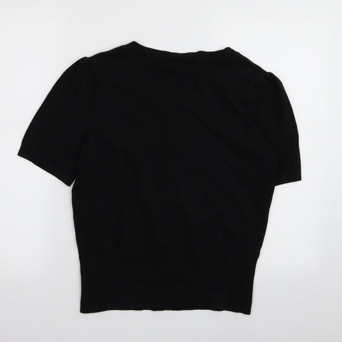 Wallis Womens Black   Cardigan Jumper Size 12