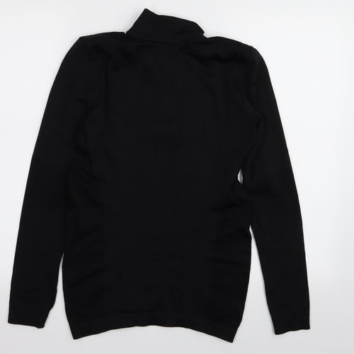 TCA Mens Black   Pullover Jumper Size S