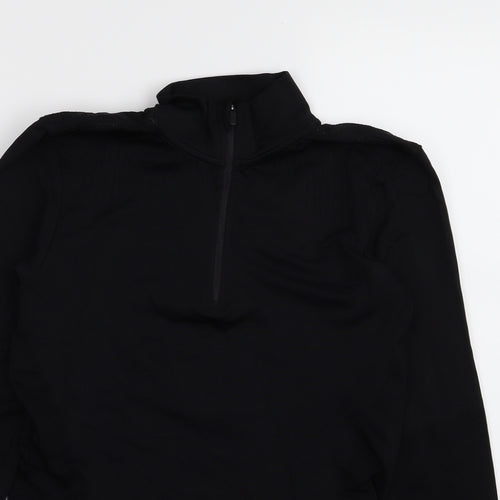 TCA Mens Black   Pullover Jumper Size S