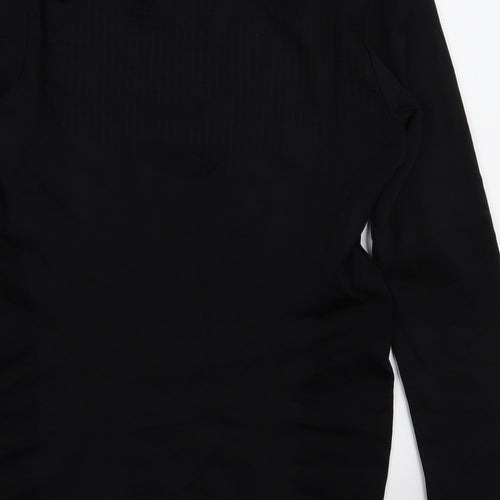 TCA Mens Black   Pullover Jumper Size S