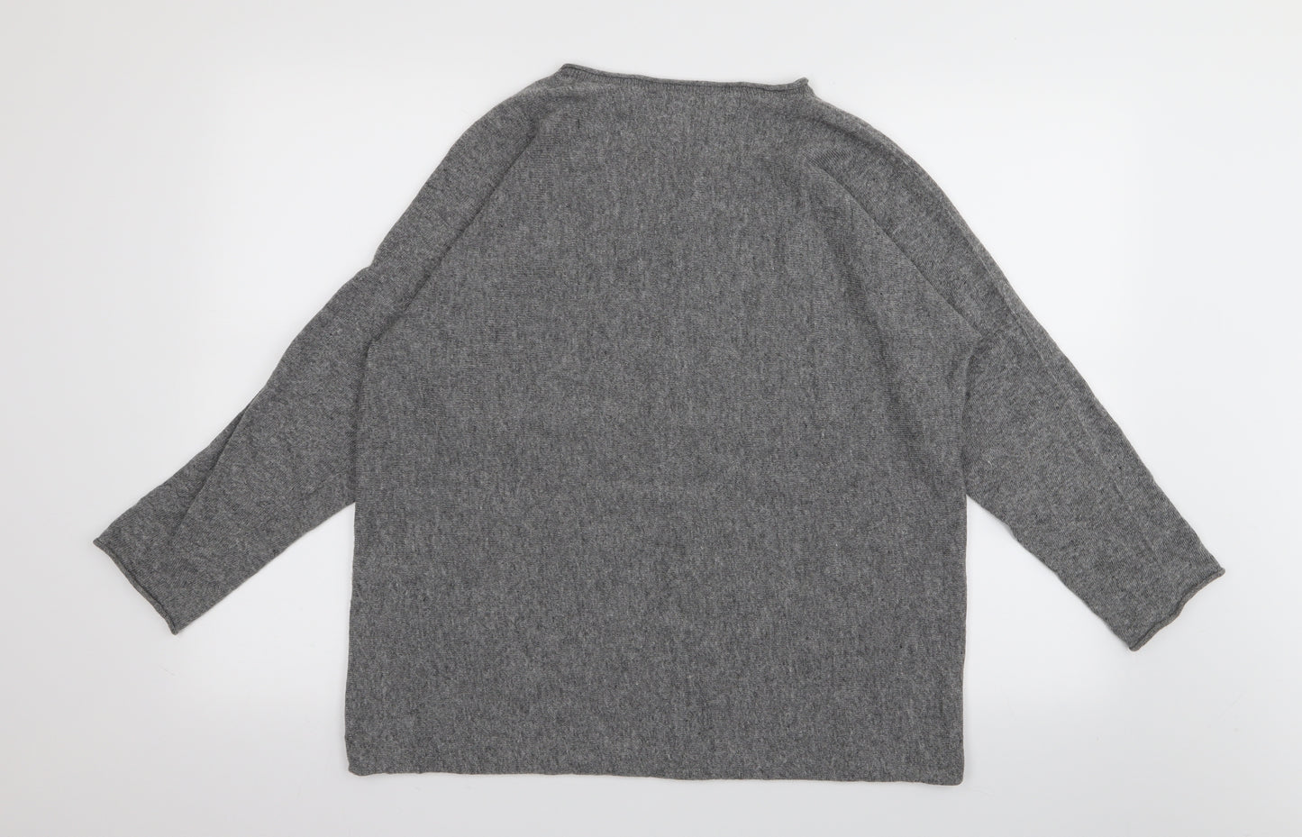 Collezione Gaia Womens Grey   Basic T-Shirt Size M