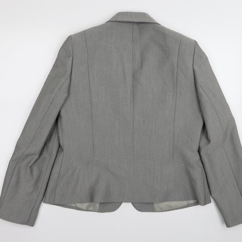 planet Womens Grey   Jacket Blazer Size 14