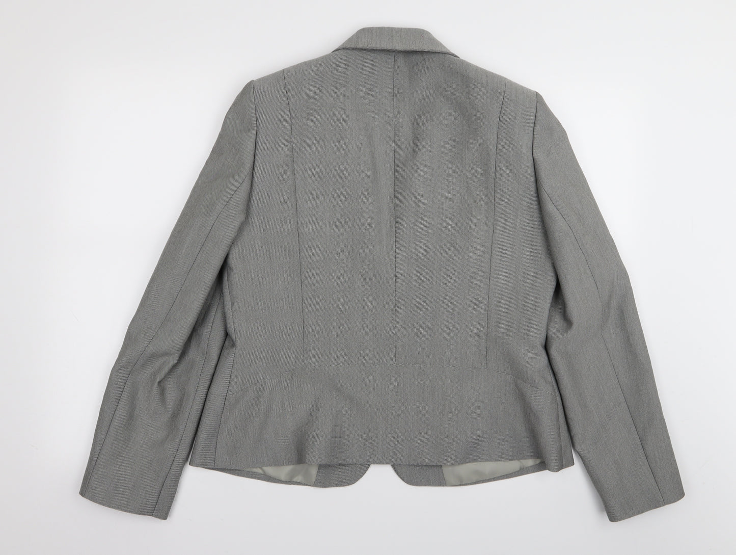 planet Womens Grey   Jacket Blazer Size 14