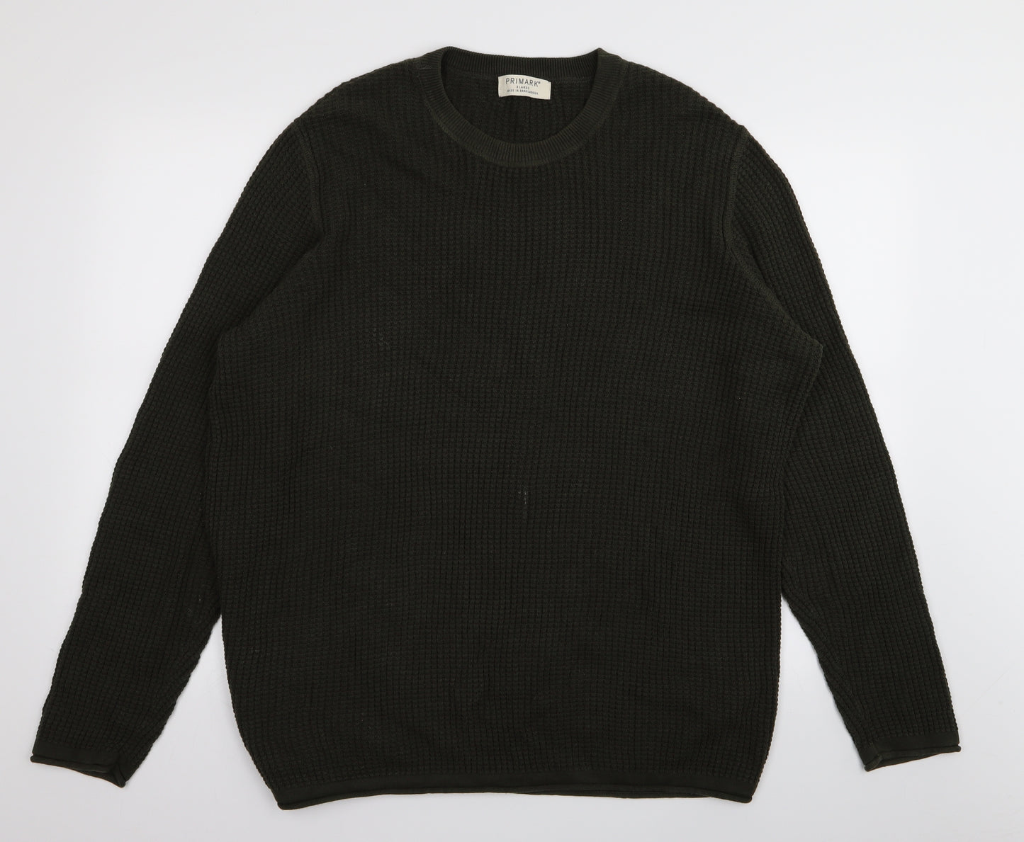 Primark Mens Green   Pullover Jumper Size XL