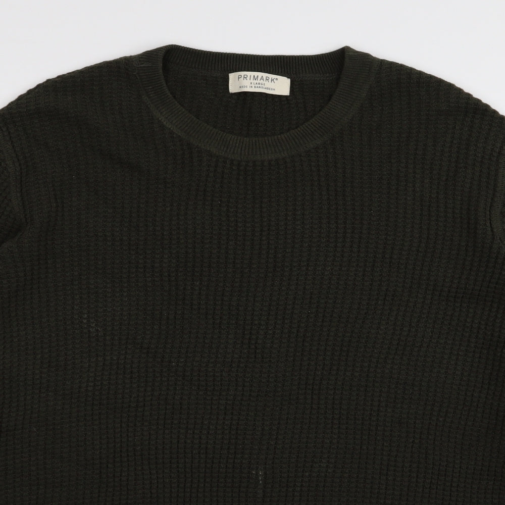 Primark Mens Green   Pullover Jumper Size XL