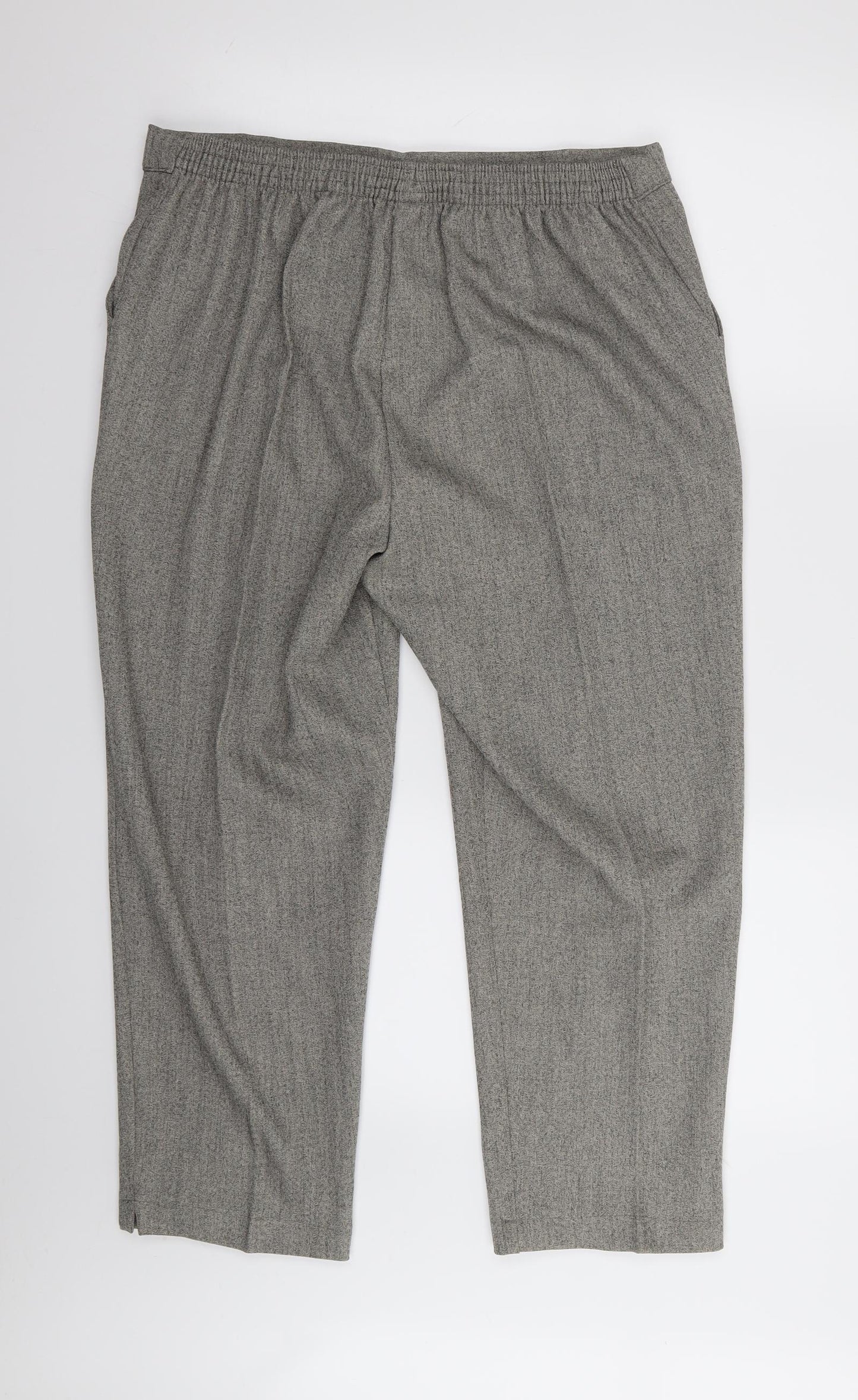 Autonomy Womens Grey   Trousers  Size 16 L25 in - Stretch waistband