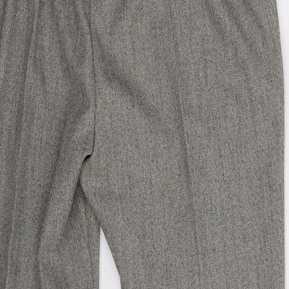 Autonomy Womens Grey   Trousers  Size 16 L25 in - Stretch waistband