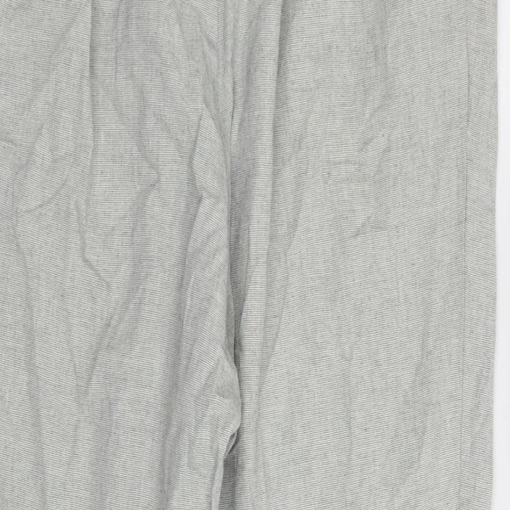 st michael Womens Grey   Trousers  Size 20 L28 in - Stretch waistband