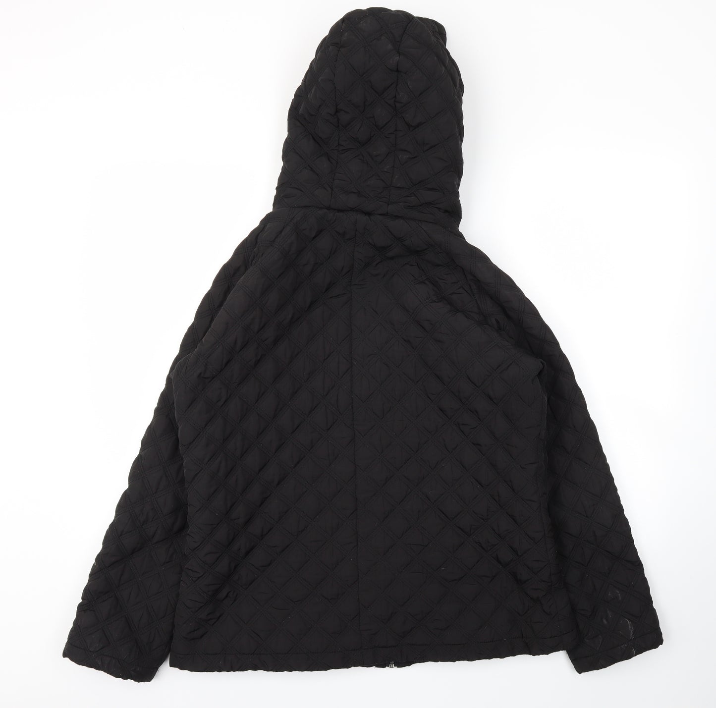 Kangol Womens Black   Jacket Coat Size 14