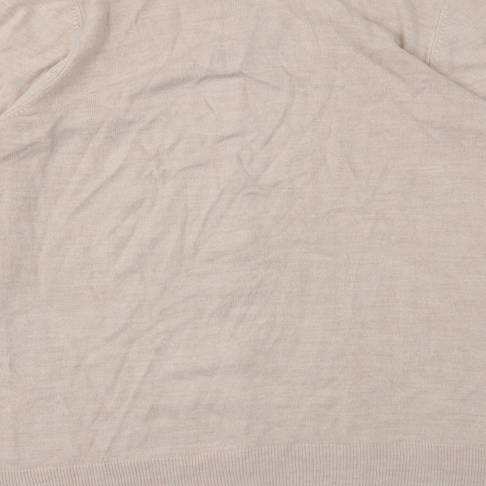 BHS Womens Beige   Cardigan Jumper Size 18