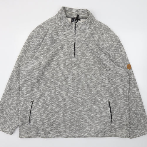 Guinness Mens Grey   Full Zip Hoodie Size 3XL