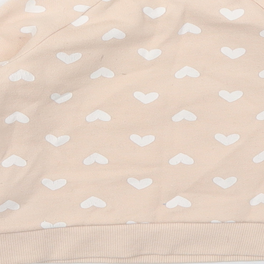 Primark Girls Pink   Pullover Jumper Size 9-12 Months