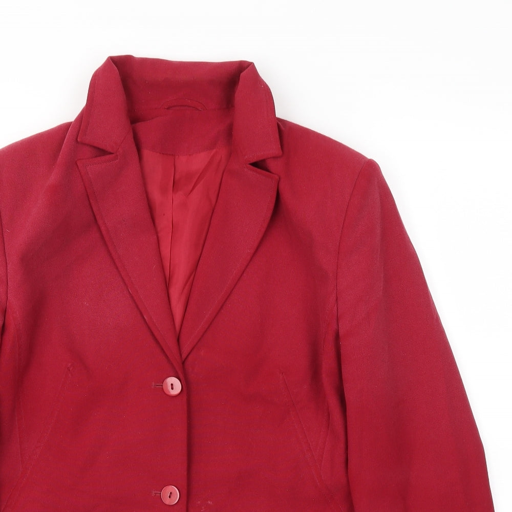 Principles Womens Red   Jacket Blazer Size 14