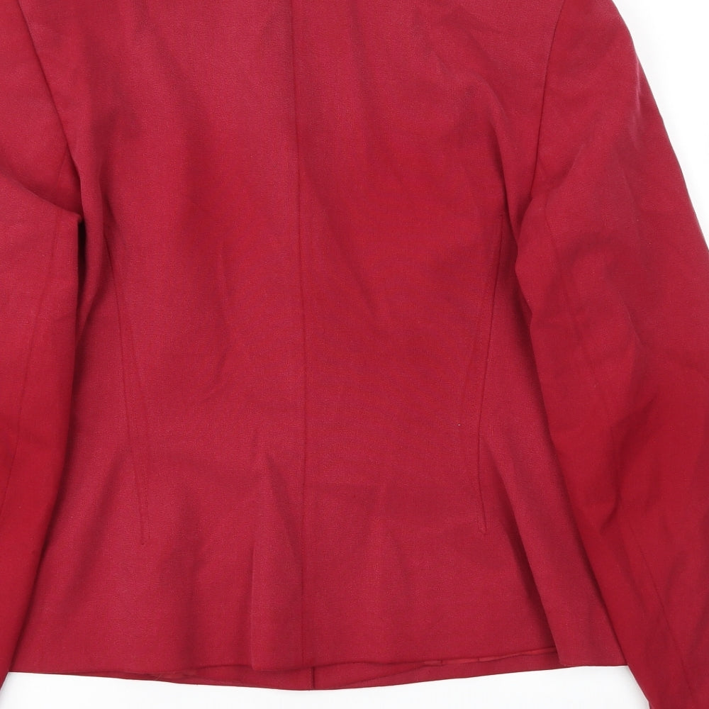 Principles Womens Red   Jacket Blazer Size 14