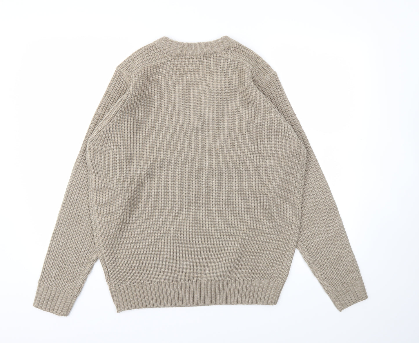 P.G. Field  Mens Beige   Pullover Sweatshirt Size S