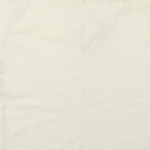 GLIMPSE DESIGN  Womens Ivory   Basic T-Shirt Size M
