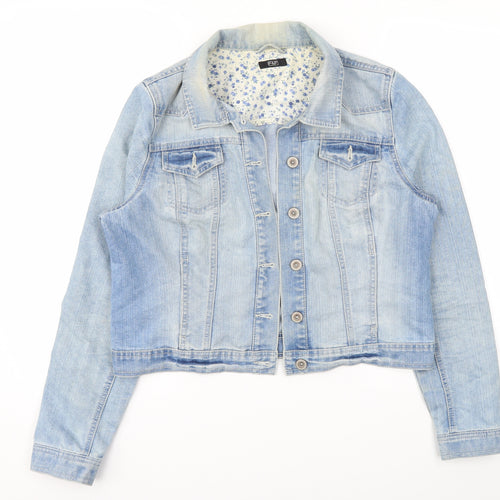 F&F Womens Blue   Jacket Coat Size 14