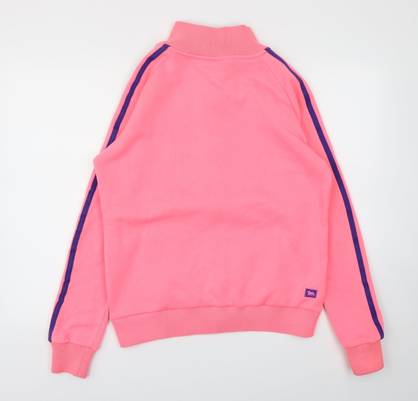 Lonsdale Womens Pink Animal Print  Full Zip Jumper Size 14